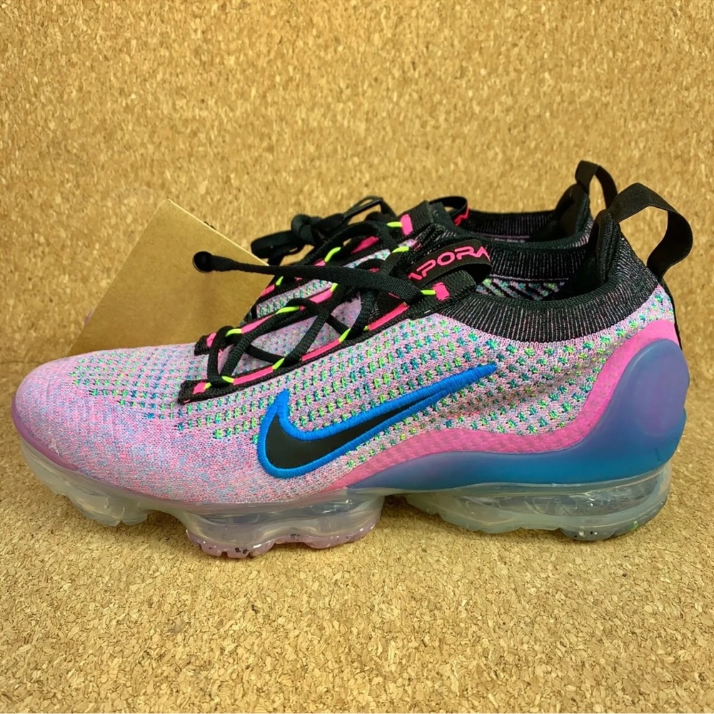 Nike Air Vapor Max 2021 Women 11 Flyknit Next Nature Running Shoes DX3369 600